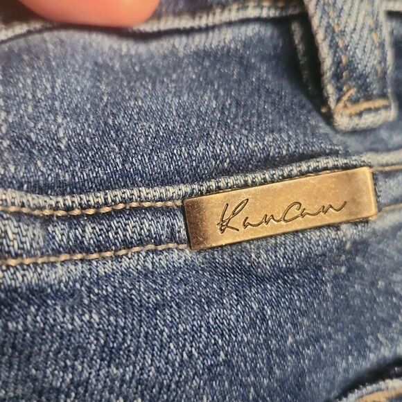 KanCan Women's Skinny Jeans w/ Distressed Hem on Legs Size 13/30 - Picture 8 of 10